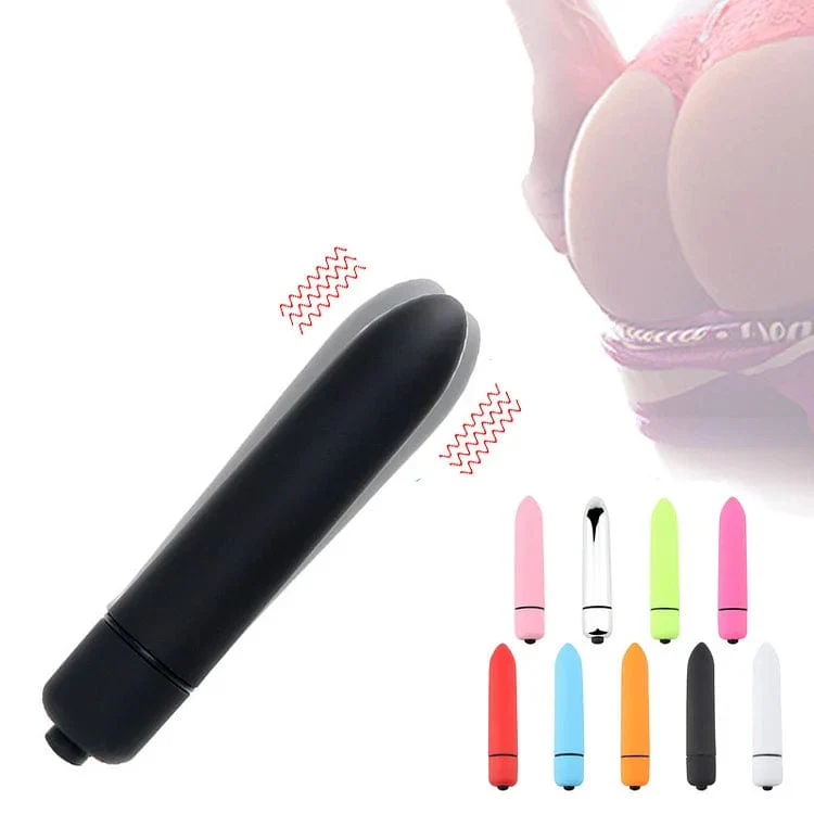 【Free Gift】Fun Vibrator Mini Bullet Jump Egg Ten Frequency Vibration Tip Frosted Bullet - Image 6