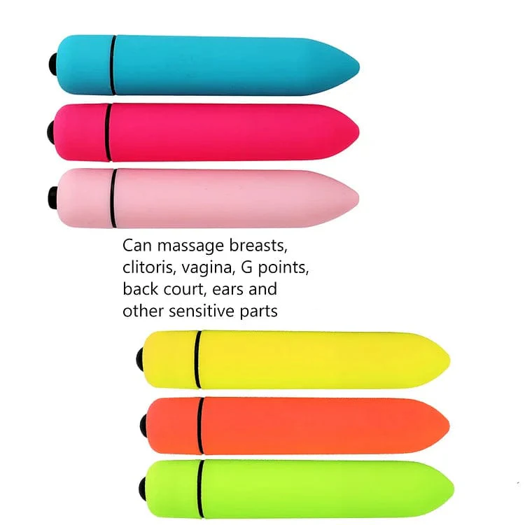 【Free Gift】Fun Vibrator Mini Bullet Jump Egg Ten Frequency Vibration Tip Frosted Bullet - Image 7