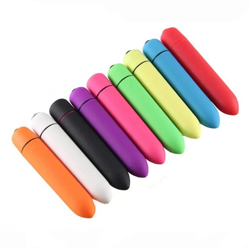 【Free Gift】Fun Vibrator Mini Bullet Jump Egg Ten Frequency Vibration Tip Frosted Bullet - Image 9