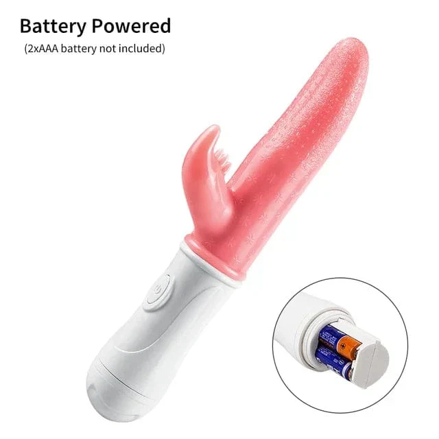G-spot Clitoral Stimulation 12 Frequency Simulation Tongue Vaginal Massage Vibrator - Image 8