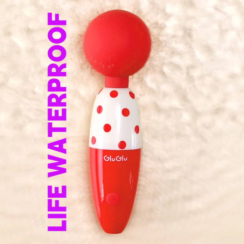 GLUGLU Fat Radish Polka Dot Masturbation Vibration Massager - Image 5