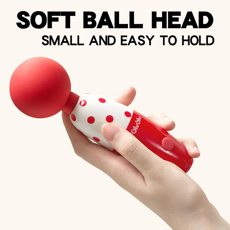 GLUGLU Fat Radish Polka Dot Masturbation Vibration Massager - Image 6