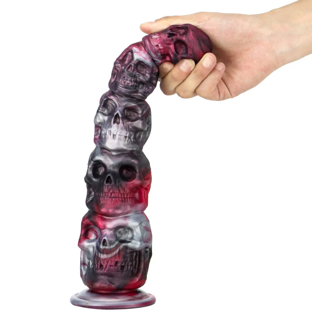 Halloween Pumpkin Head Skull Butt Plug - Image 17