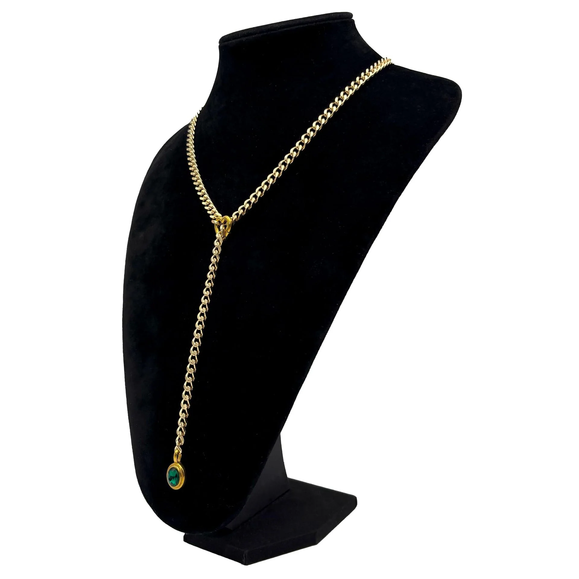 Heart Crystal O-ring Slip Chain - Image 3
