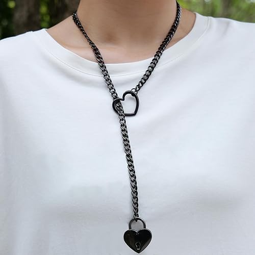 Heart O-Ring Lock & Key Slip Chain - Image 3