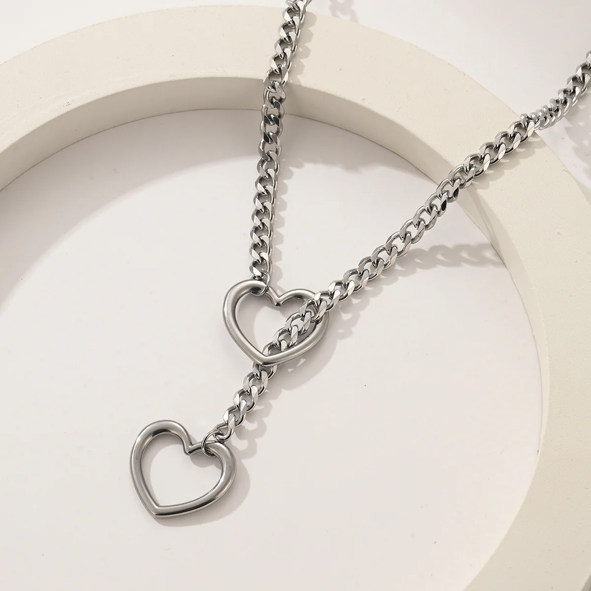 Heart O-ring Slip Chain - Image 3