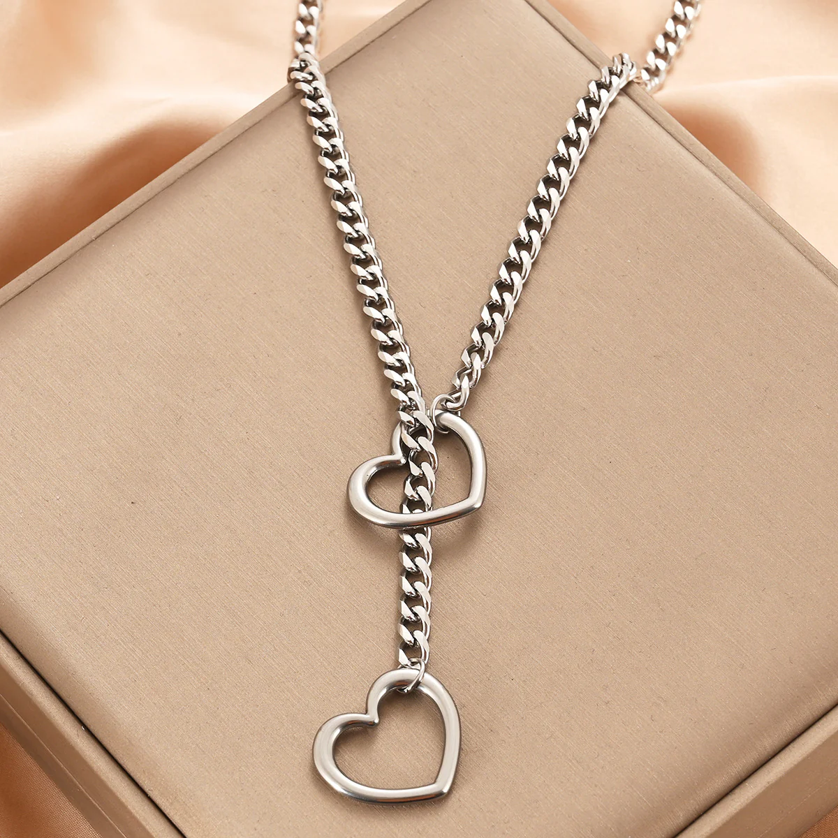 Heart O-ring Slip Chain - Image 4
