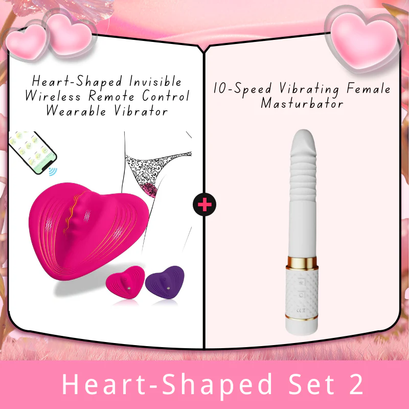 Heart-Shaped Invisible Wireless Remote Control Wearable Vibrator - Image 11