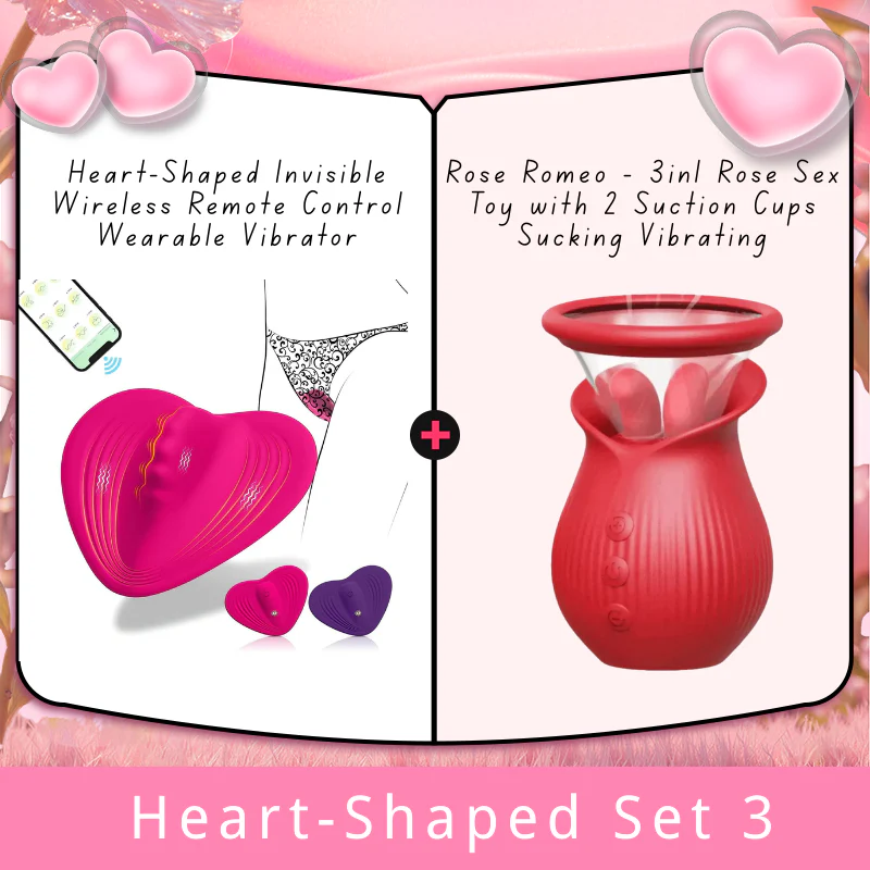 Heart-Shaped Invisible Wireless Remote Control Wearable Vibrator - Image 12