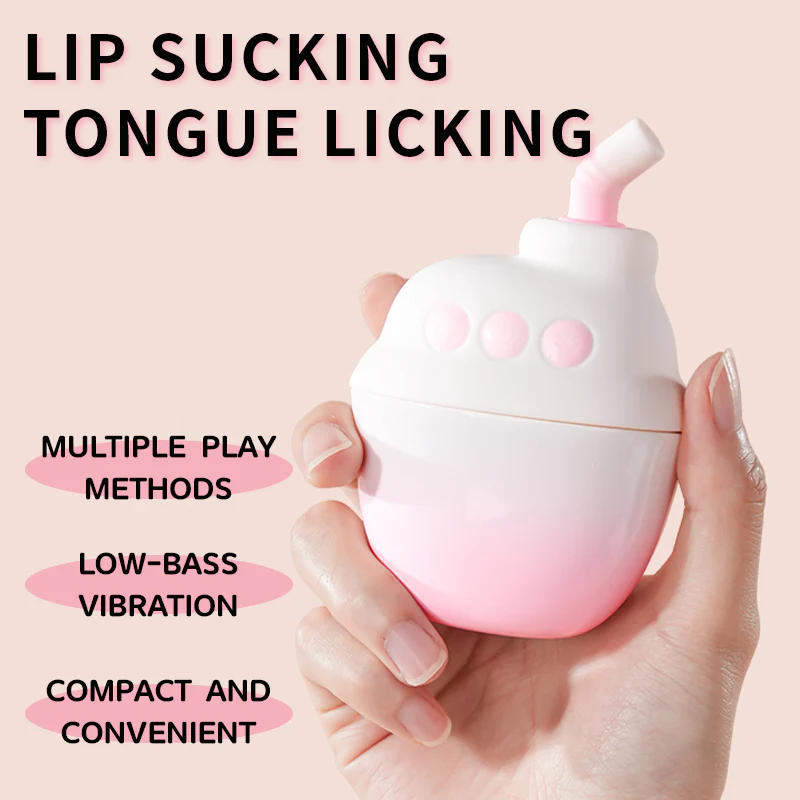Hehe Cup 2-in-1 Suction Licking Clitoral Vibrator - Image 2