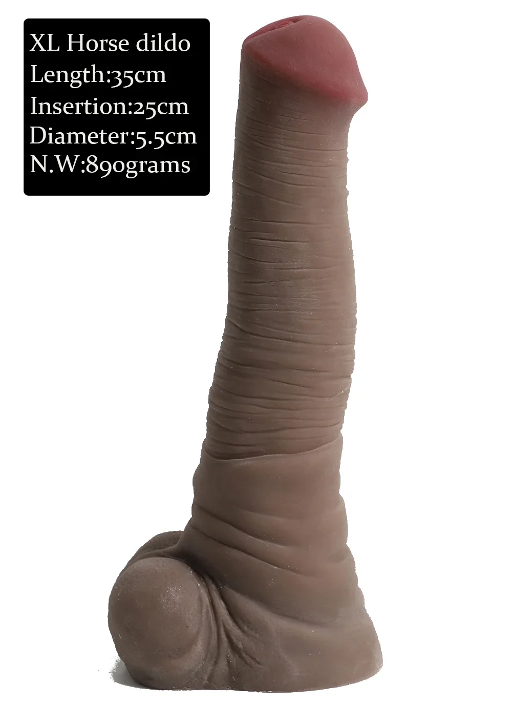 Huge Dildo Realistic 9.8/7inch Long Dildo - Image 8
