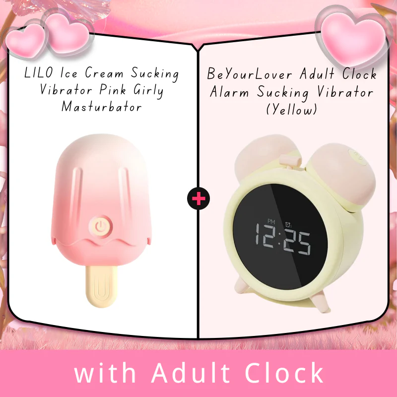 LILO Ice Cream Sucking Vibrator Pink Girly Masturbator - Image 12