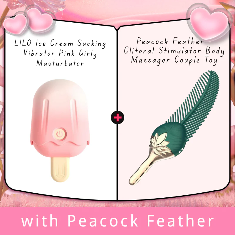 LILO Ice Cream Sucking Vibrator Pink Girly Masturbator - Image 8