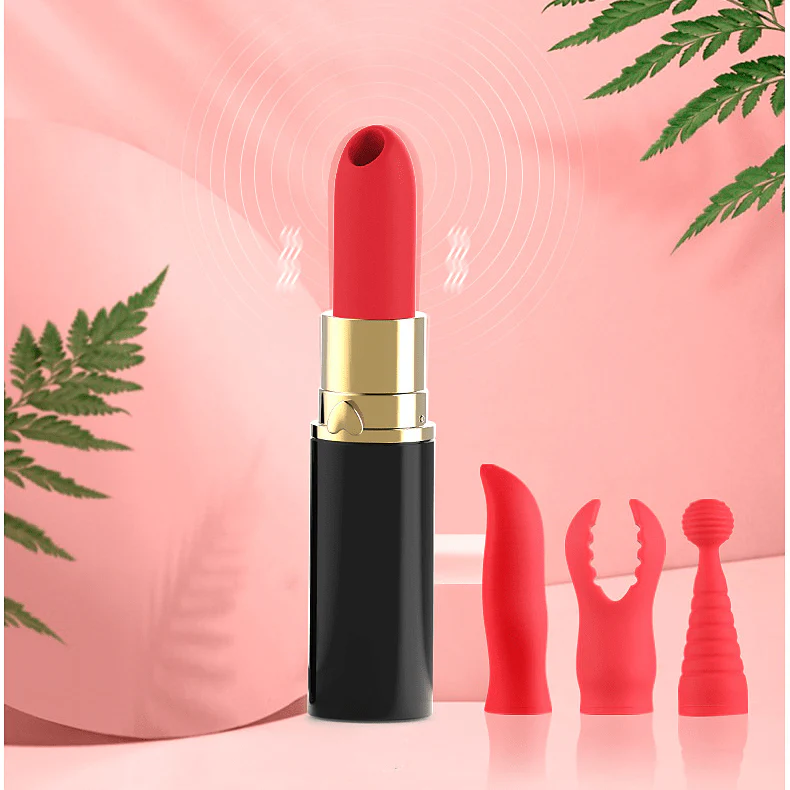 Lipstick Jump Egg Sucking Vibrating Stick Female - Image 3