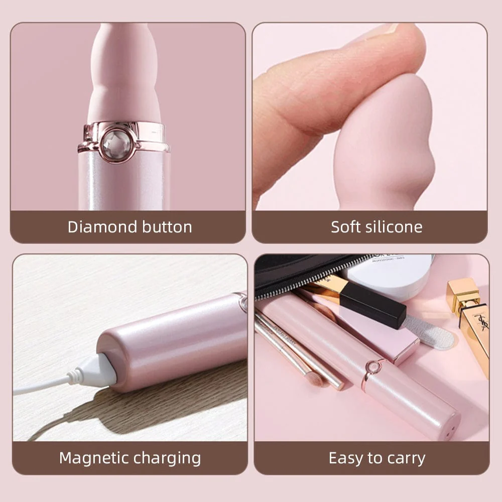 Lipstick Vibrator Anal Beads G-spot Stimulator Prostate Massager - Image 4