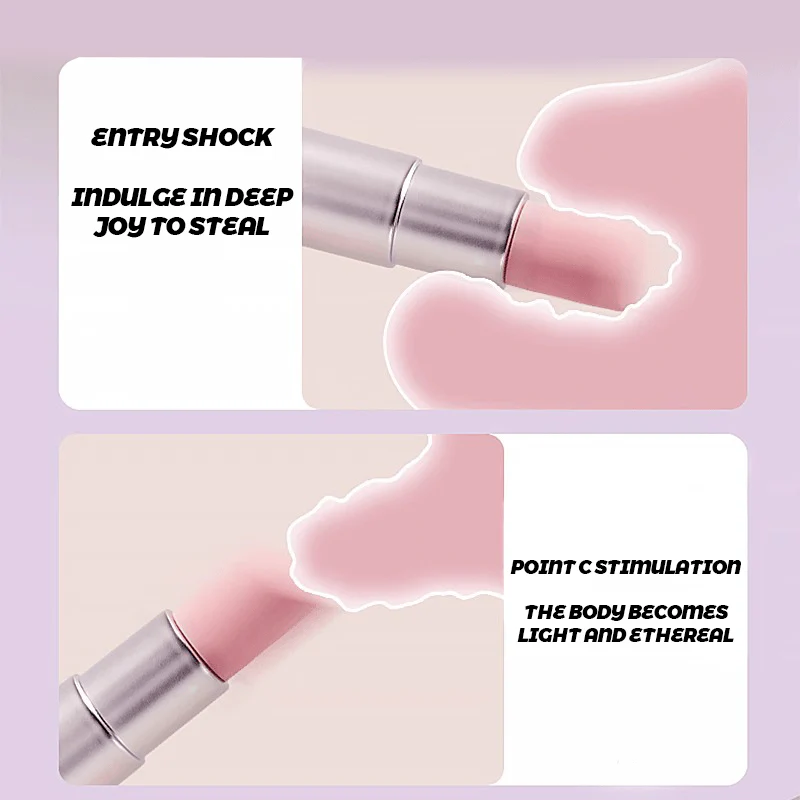 Liquid Quicksand Lipstick Vibrator Female Sucking Licking Clitoris Masturbator - Image 4