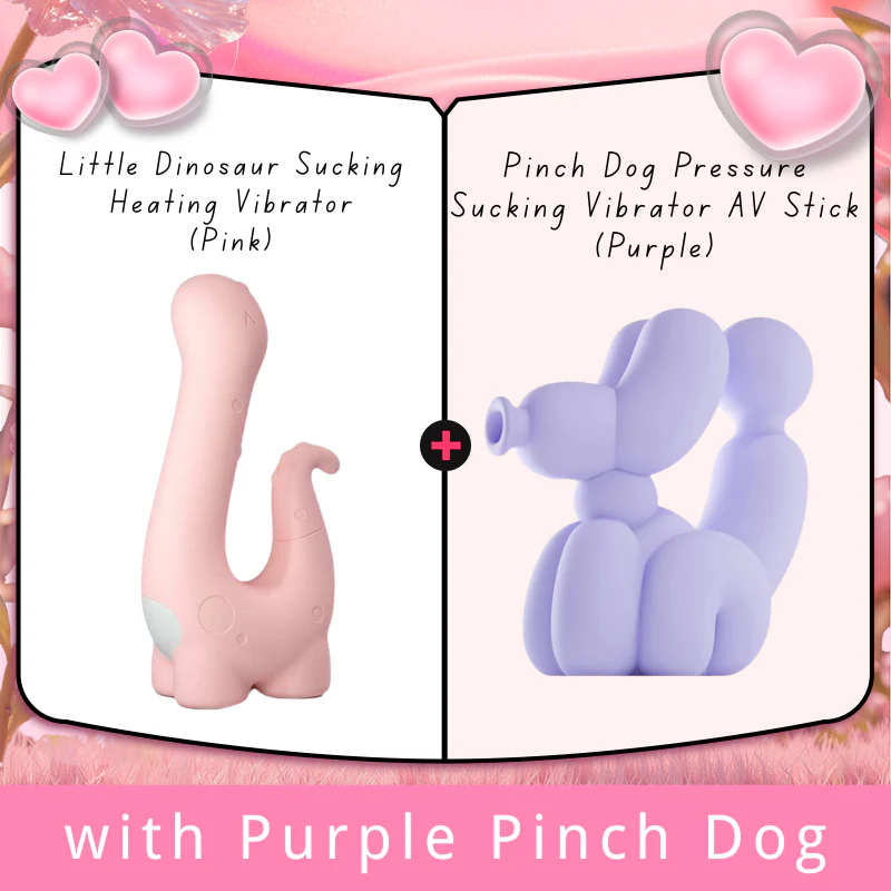 Little Dinosaur Sucking Heating Vibrator - Image 13
