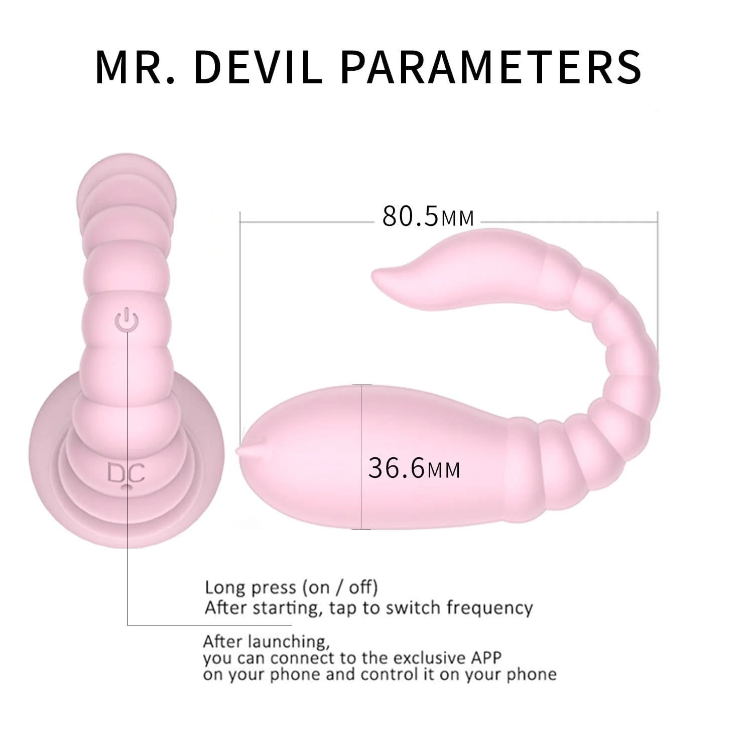 Little Monster Women App Wireless Remote Control Masturbation Vibrator - Image 6