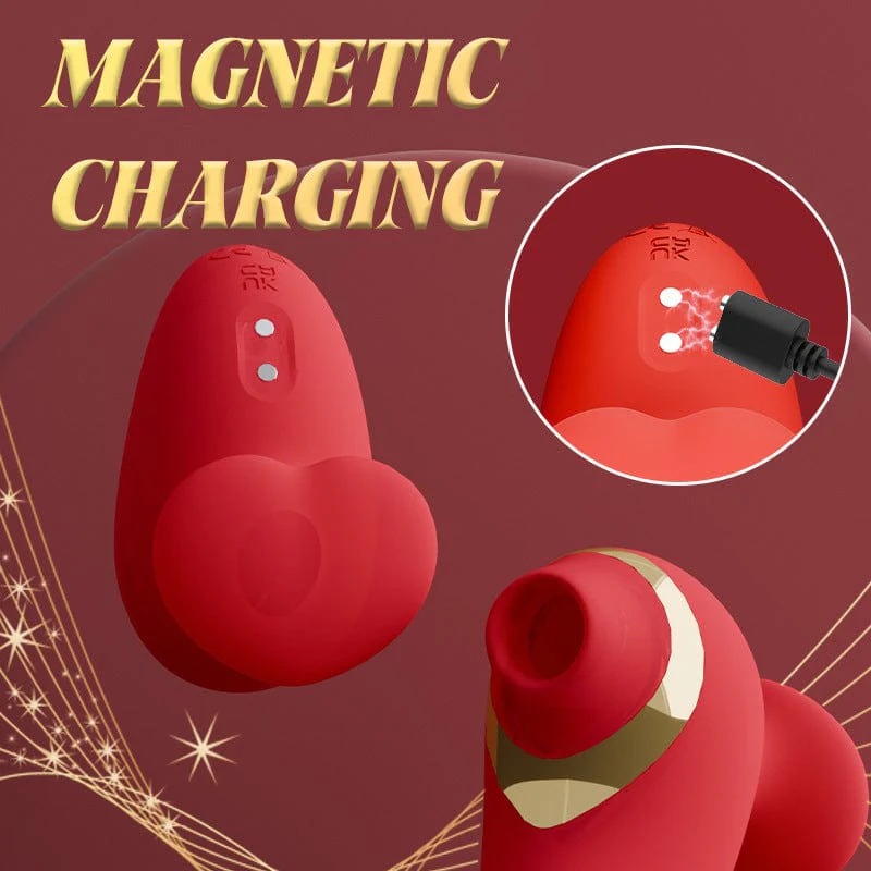 Love Shape Finger Sucking Vibrator Clitoris Stimulation For Couple Foreplay - Image 6
