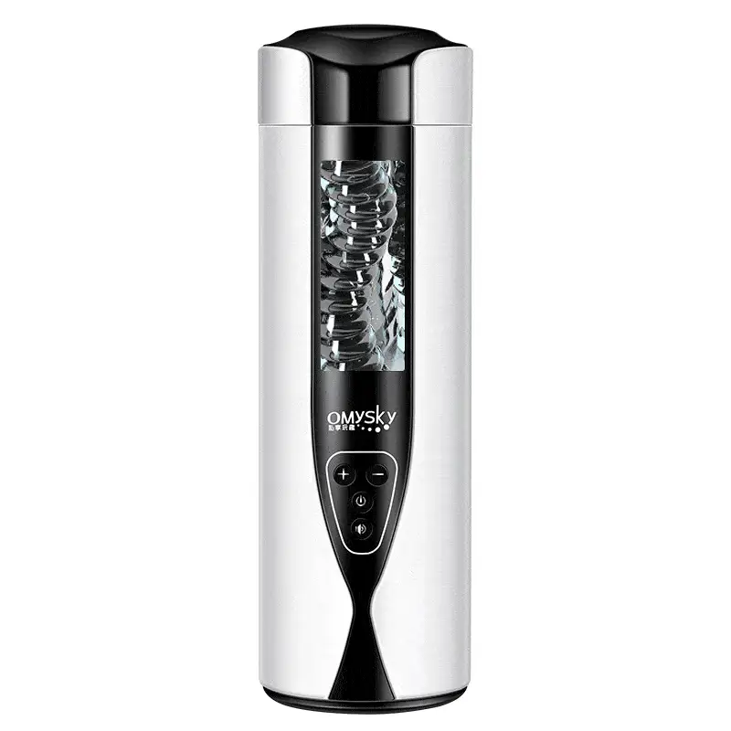 Lava Lamp Automatic MaleMasturbator Suction Male Masturbator