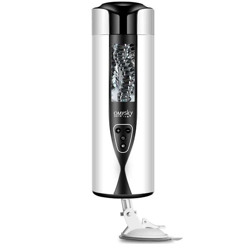 Lava Lamp Automatic MaleMasturbator Suction Male Masturbator - Image 2