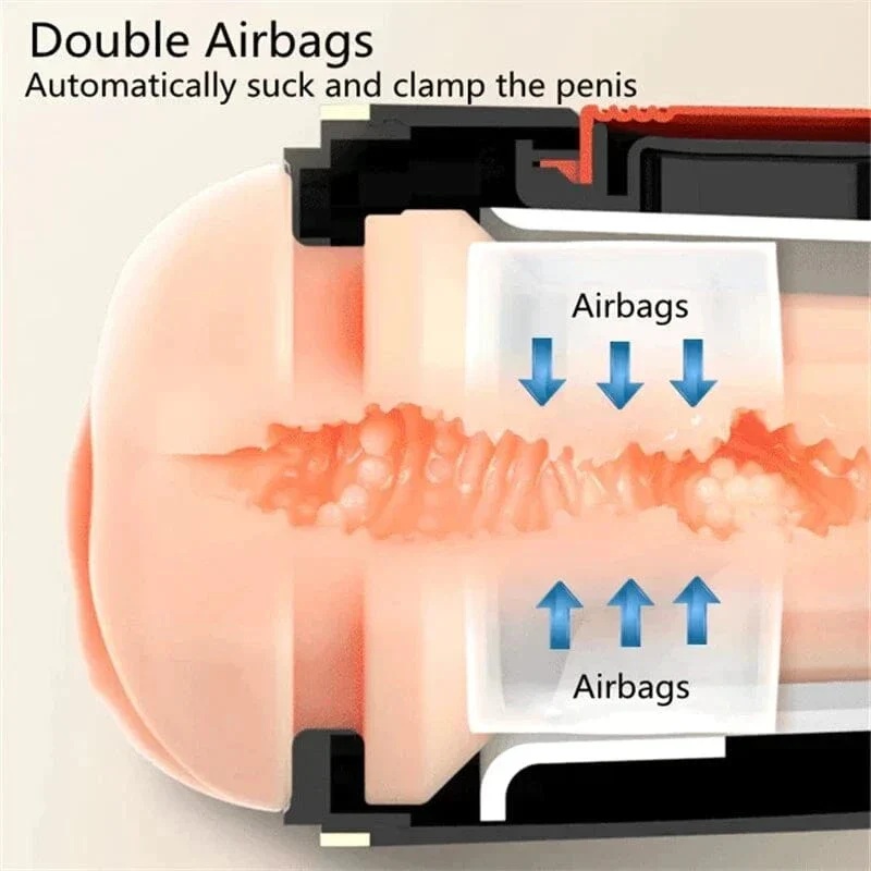 10-Frequency Vibration Sucking Male Masturbator - Image 3