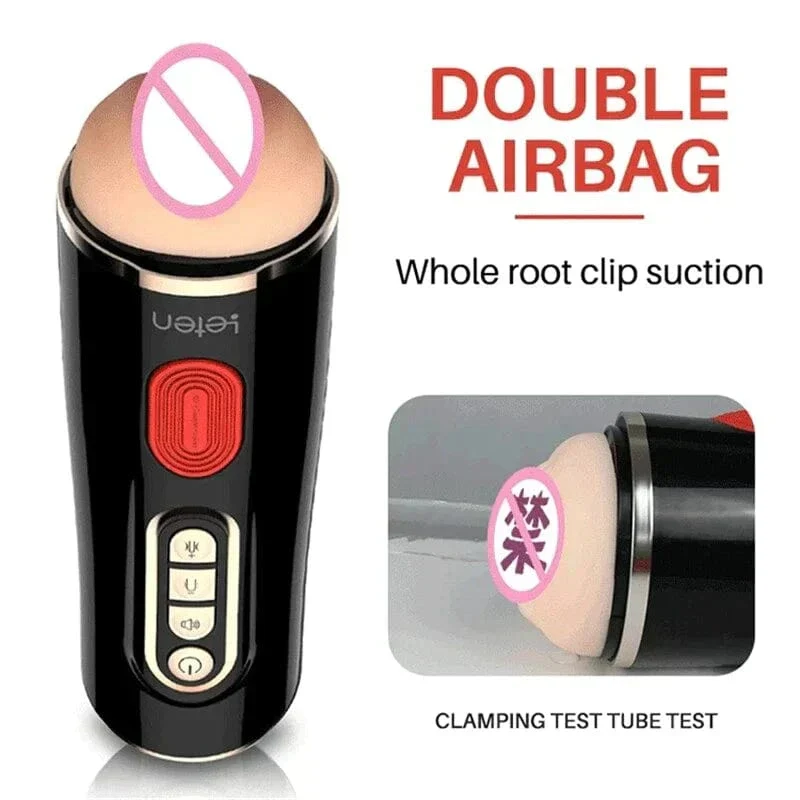 10-Frequency Vibration Sucking Male Masturbator - Image 5