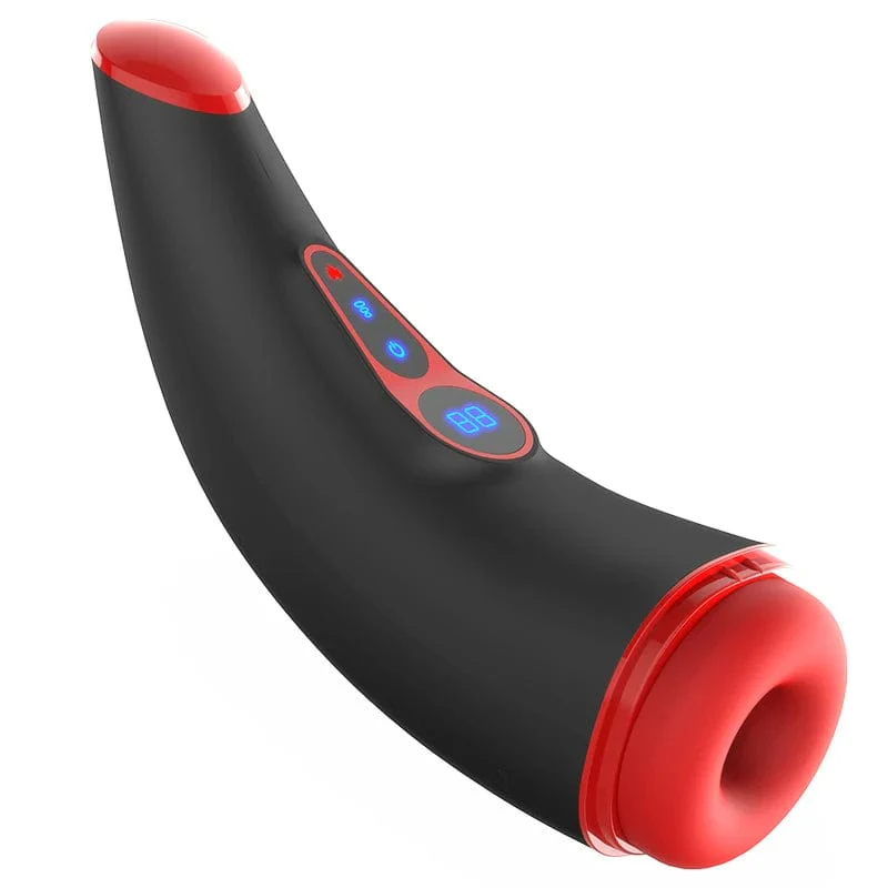 9 Sucking 9 Vibrating Male Masturbator Heating Vagina Masturbation Blowjob - Image 4