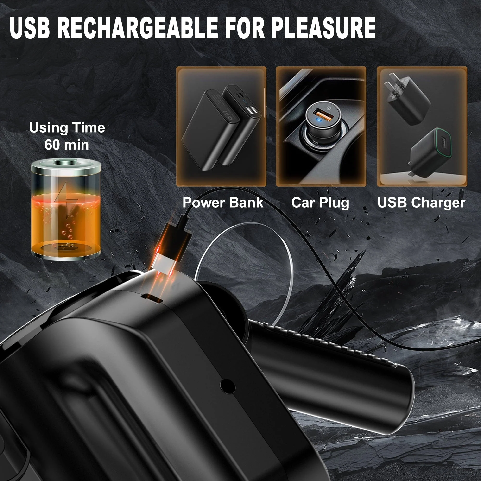 Telescopic Vibrating Male Masturbator for Man: Game Male Masturbator Pulse - Image 3