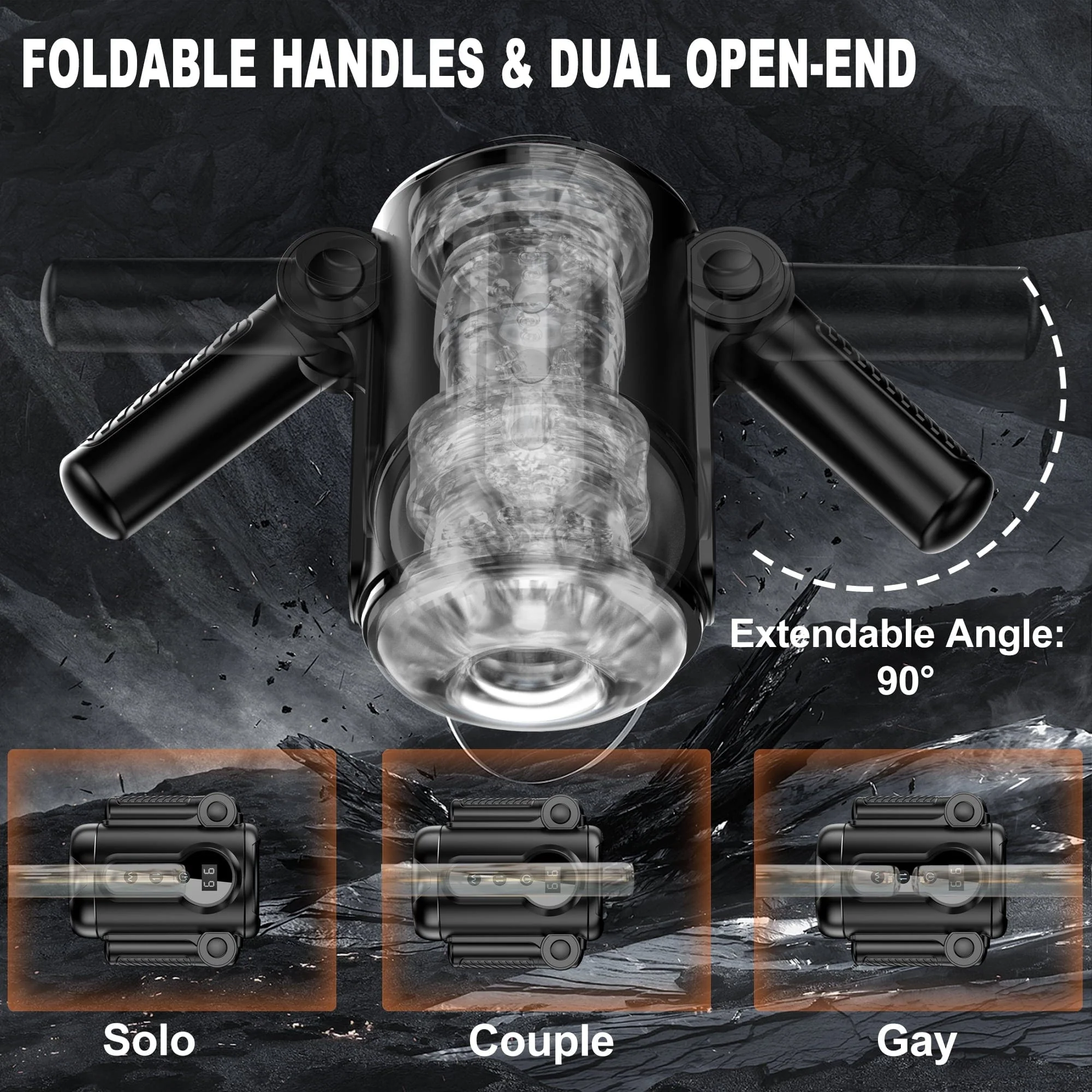 Telescopic Vibrating Male Masturbator for Man: Game Male Masturbator Pulse - Image 6