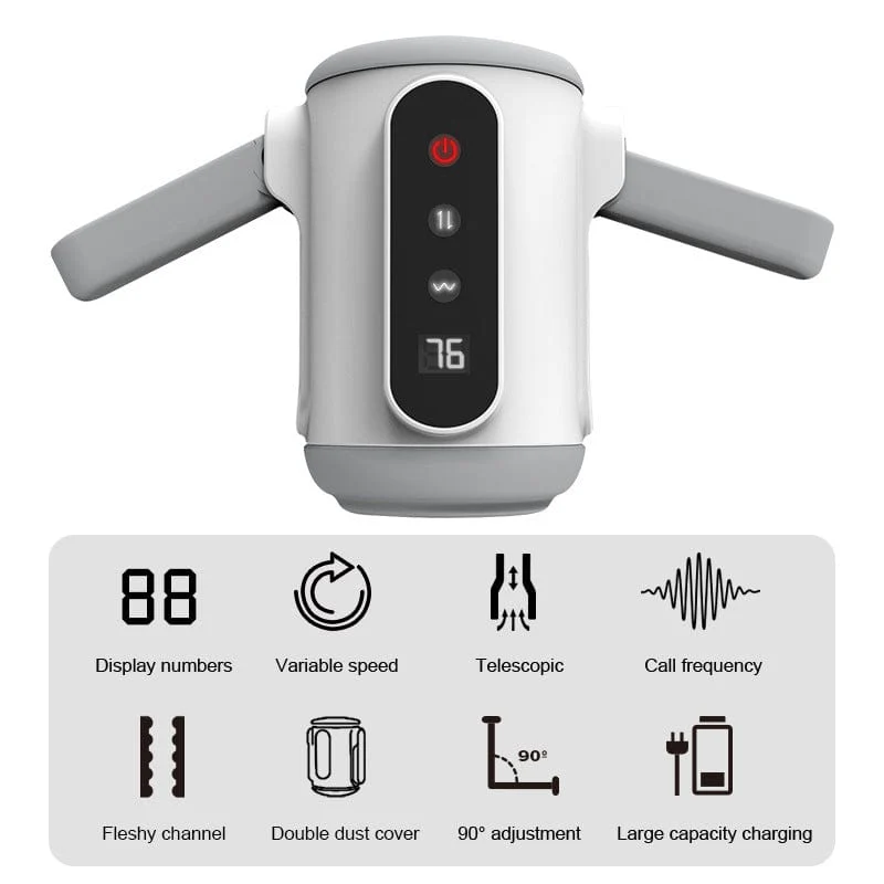 Telescopic Vibrating Male Masturbator for Man: Game Male Masturbator Pulse - Image 8
