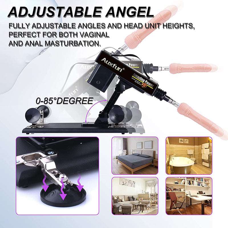 Automatic Sex Machine Sex Toys Love Machine Device Gun with 6 Attachments - Image 3