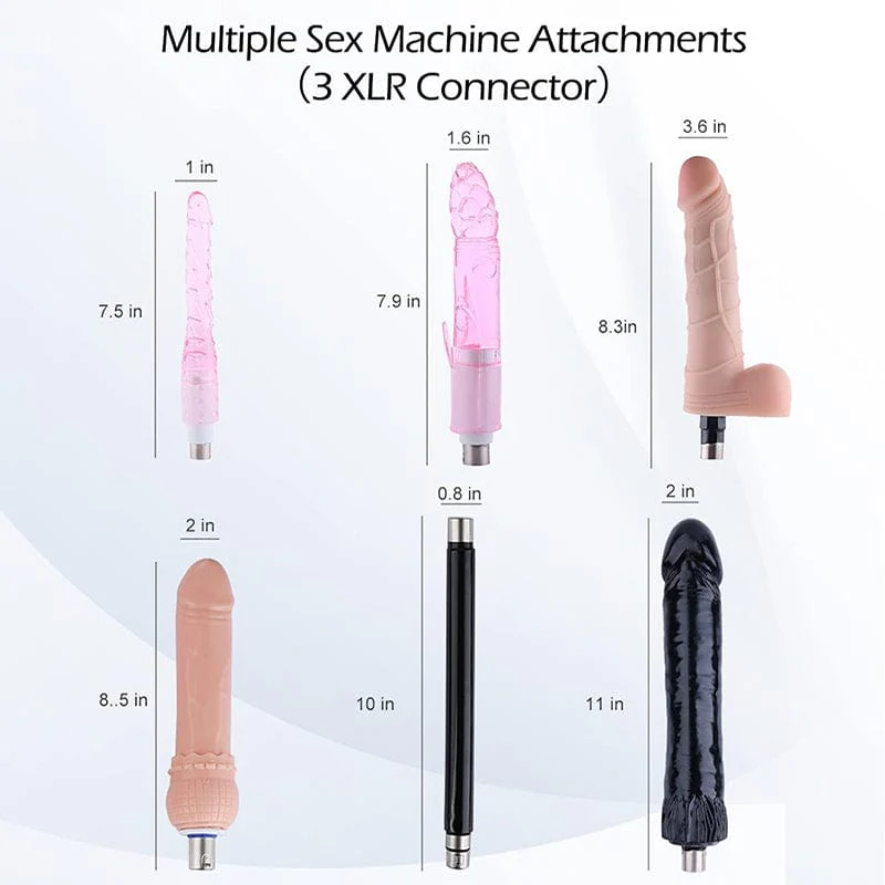 Automatic Sex Machine Sex Toys Love Machine Device Gun with 6 Attachments - Image 4