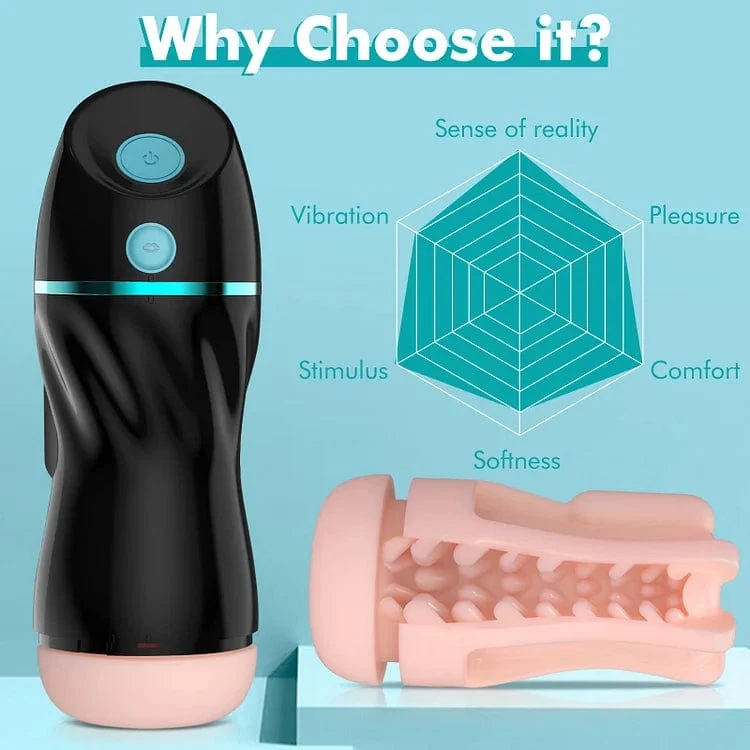 Automatic Sucking Male Masturbators Upgraded 7 Vibration & Suction - Image 8