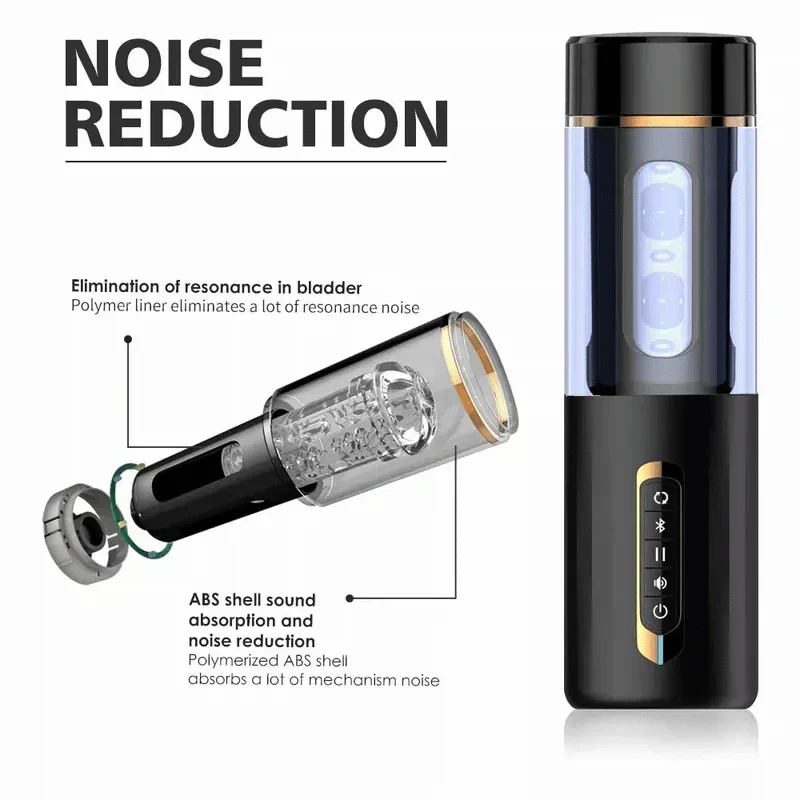 Male Automatic Telescopic Male Masturbation Intelligent Voice Pussy Blowjob - Image 5