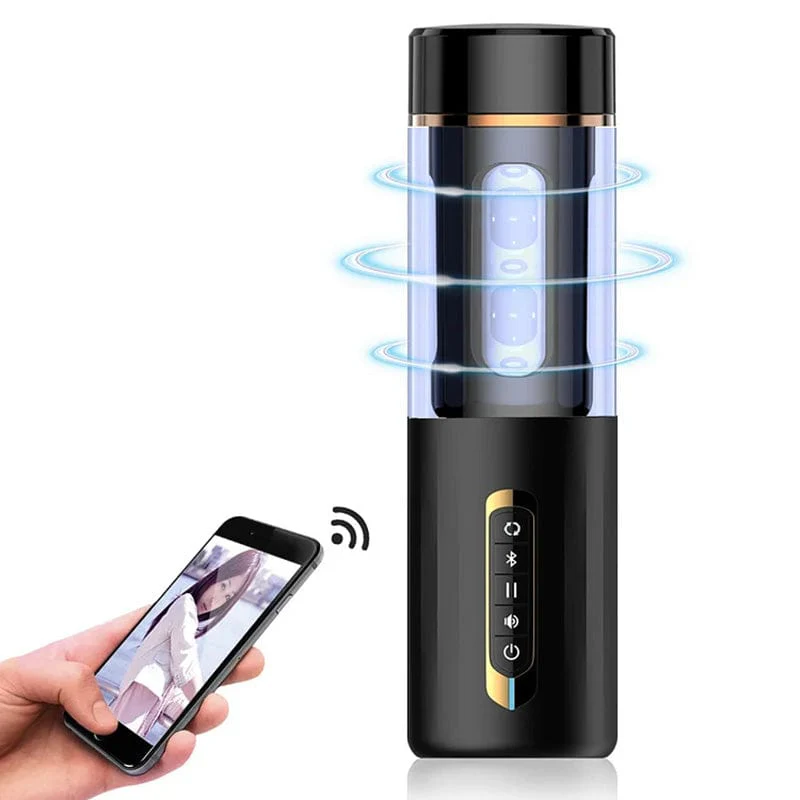 Male Automatic Telescopic Male Masturbation Intelligent Voice Pussy Blowjob - Image 9
