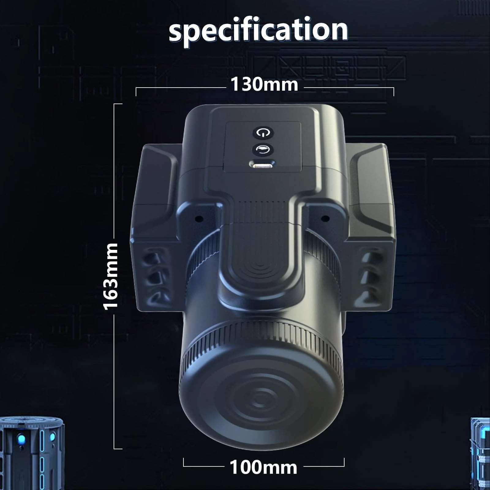 Camera 7-Speed Rotating Vibrating Male Masturbator - Image 6