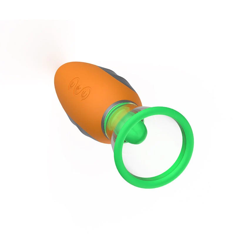 Carrot Vibrator Female Masturbator Heating Sucking Licker - Image 8
