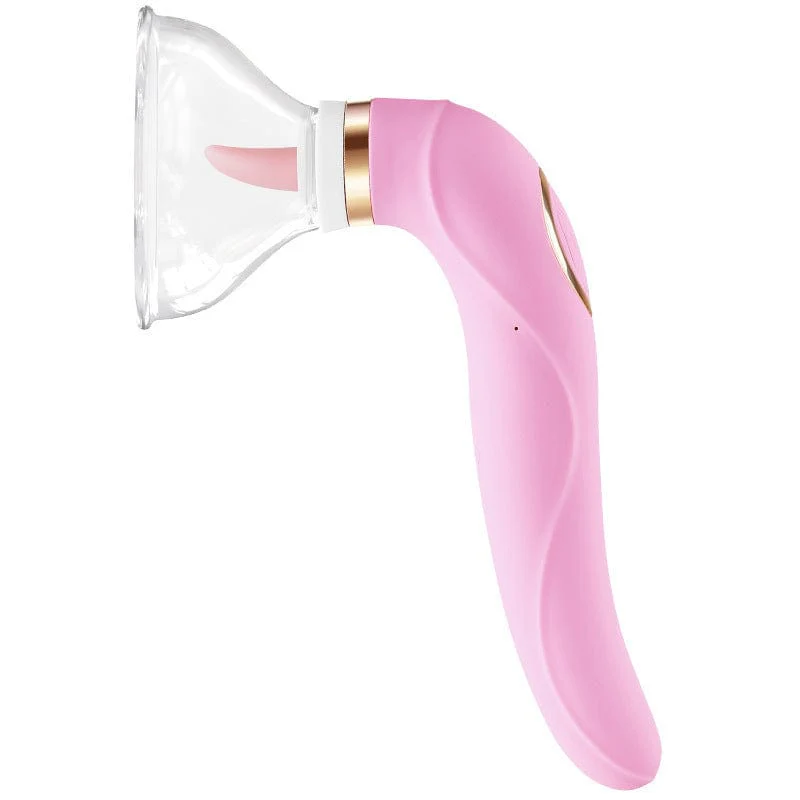 Clitoral Sucking Licking Vibrator, G Spot Tongue Vibrator - Image 3