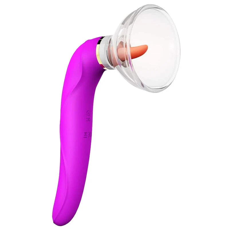Clitoral Sucking Licking Vibrator, G Spot Tongue Vibrator - Image 4
