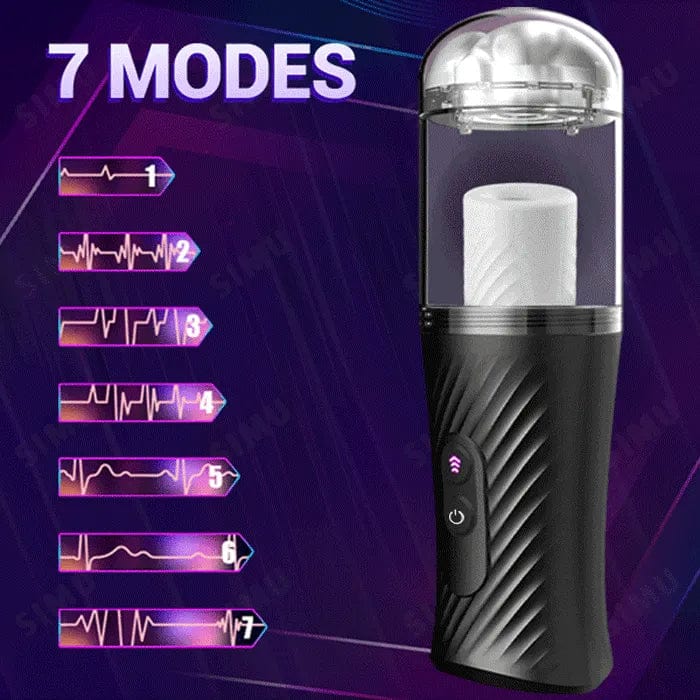 DIBEI Automatic 7 Telescoping Masturbation Cup - Image 2