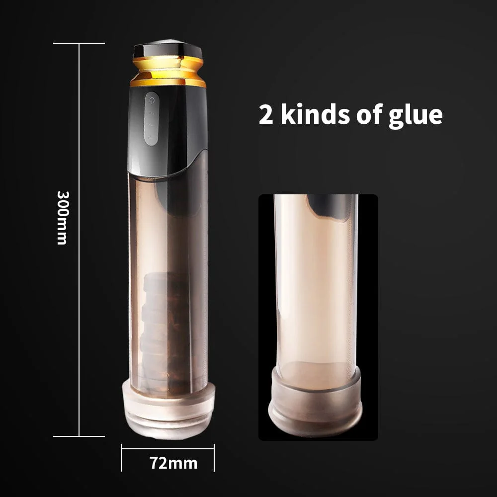 Electric Penis Enlargement Male Masturbation Cup Water Bath Air Vacuum Pump - Image 5