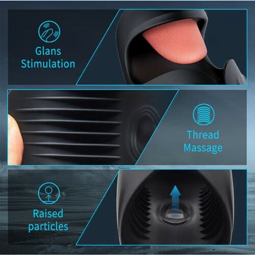Explorer: Licking Vibrating 2 in 1 Male Penis Vibrators - Image 6