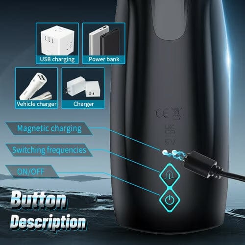 Explorer: Licking Vibrating 2 in 1 Male Penis Vibrators - Image 7