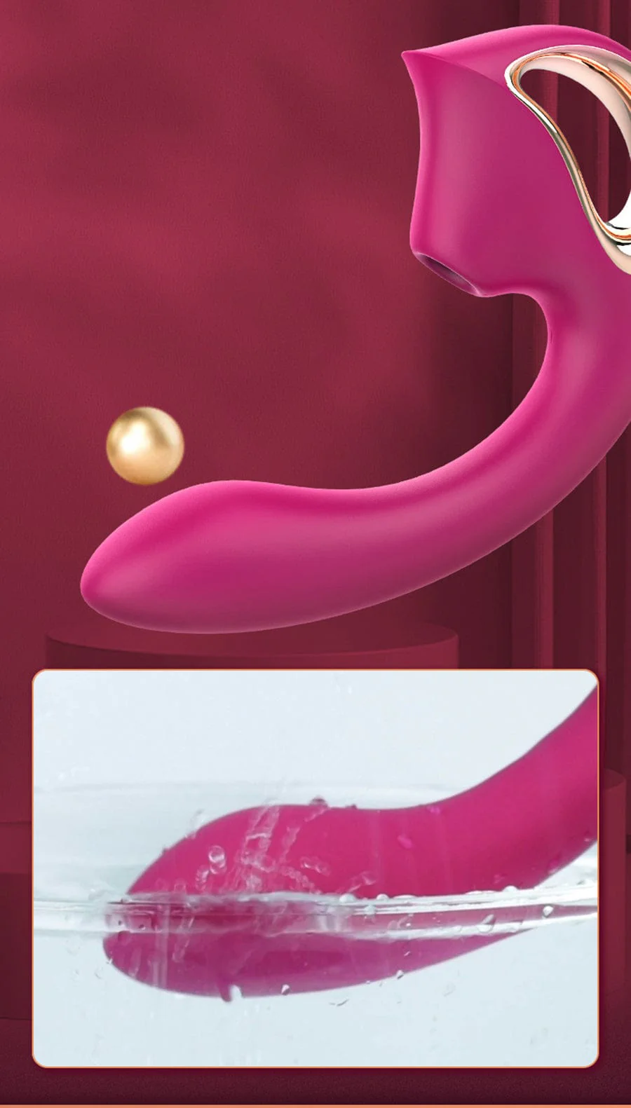 Fashion Masturbation G-spot Stick Sucking Vibrating - Image 7