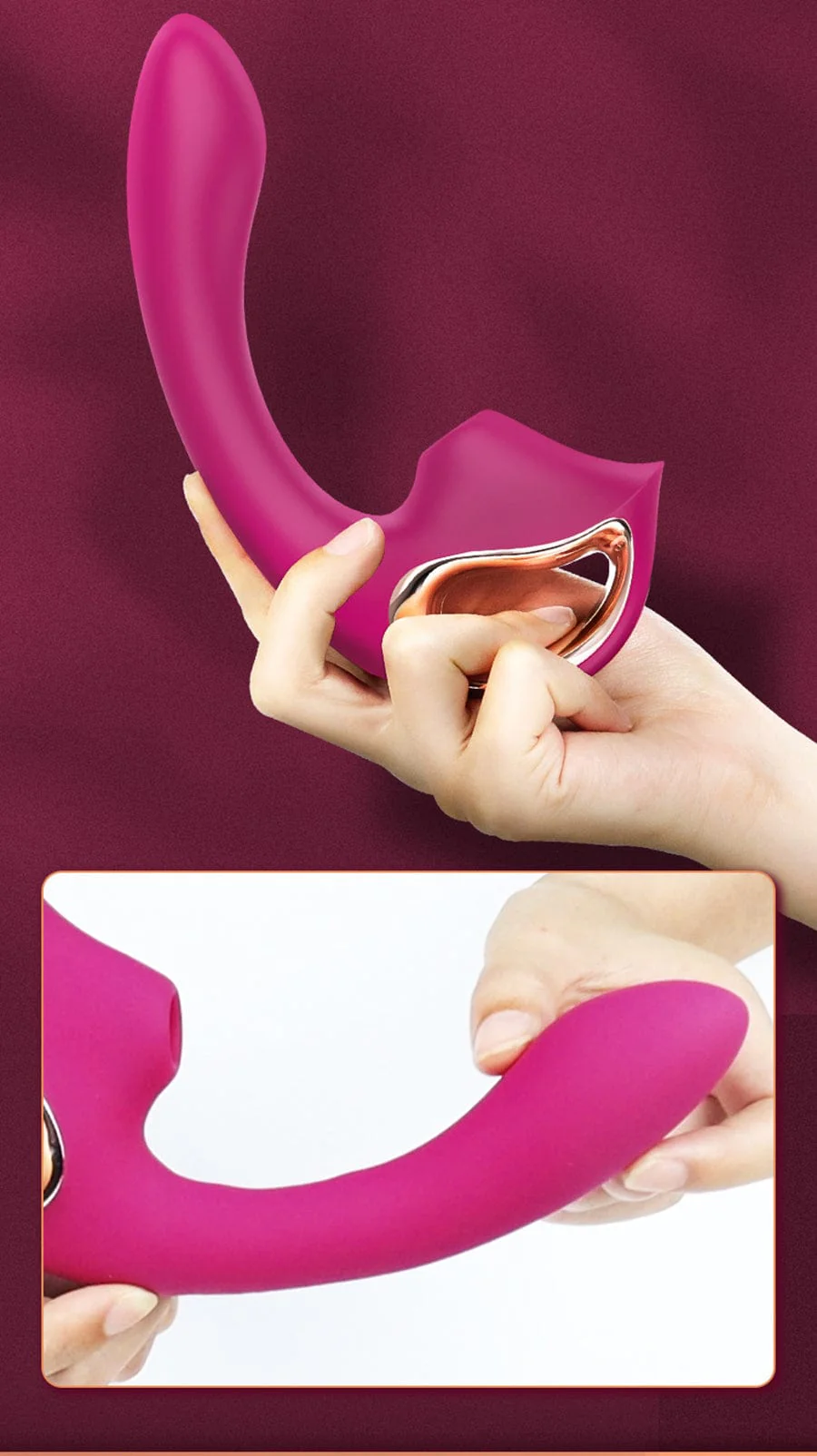 Fashion Masturbation G-spot Stick Sucking Vibrating - Image 9