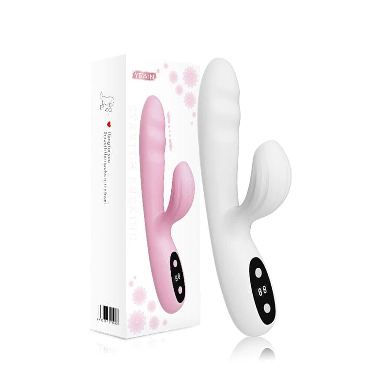 5-Frequency Sucking Stretching and Heating Female Vibrator - Image 2