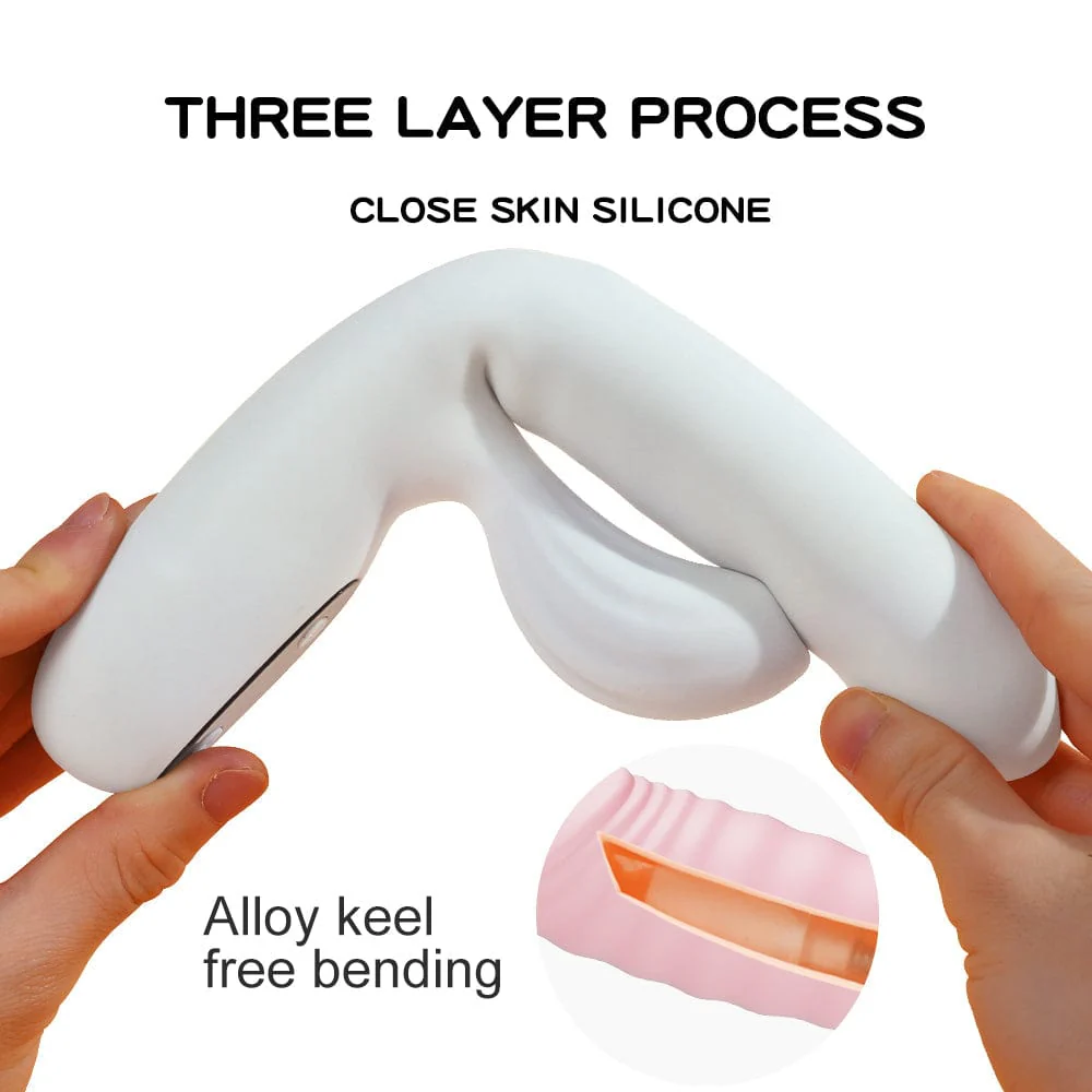 5-Frequency Sucking Stretching and Heating Female Vibrator - Image 3