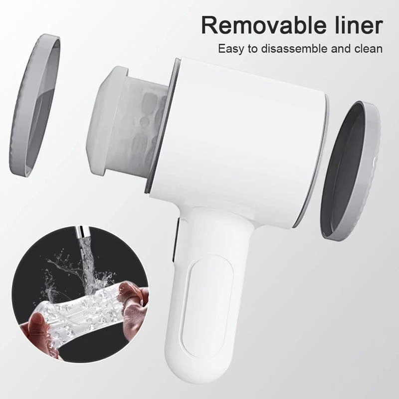 Frequency Telescopic Handheld Male Masturbator - Image 3