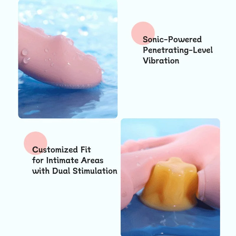 G-Spot Stimulation Anal Play Clitoral Suction Wearable Female Masturbator - Image 2